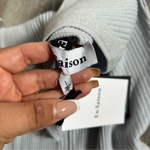 En Saison Palma Ribbed Knit Tank Long Lined Midi Dress NEW NWT - Picture 3 of 10